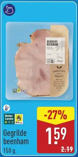 ALDI Gegrilde beenham aanbieding