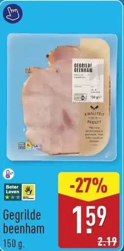 ALDI Gegrilde Beenham aanbieding