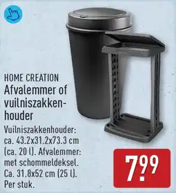 ALDI Home Creation Afvalemmer of Vuilniszakkenhouder aanbieding