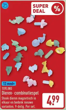 ALDI Toylino Dieren Combinatiespel aanbieding