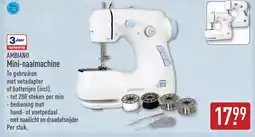 ALDI Ambiano Mini-Naaimachine aanbieding
