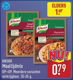 ALDI Knorr maaltijdmix aanbieding