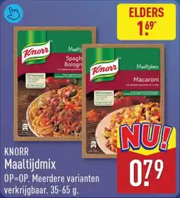 ALDI Knorr Maaltijdmix aanbieding