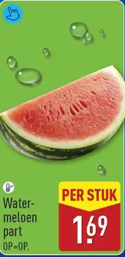 ALDI Watermeloen Part aanbieding