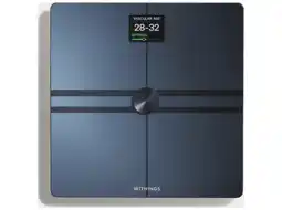 MediaMarkt Withings Body Comp Lichaamsanalyseweegschaal Zwart aanbieding