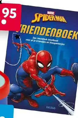 Intertoys Spider-Man Vriendenboek aanbieding