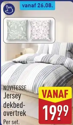 ALDI Novitesse jersey dekbed overtrek 1999 aanbieding