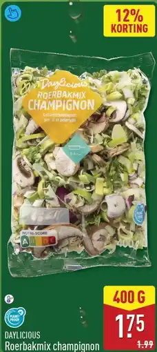 ALDI Daylicious roerbakmix champignon aanbieding