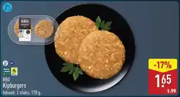 ALDI Kipburgers aanbieding