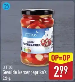 ALDI Lyttos gevulde kersenpaprika's aanbieding