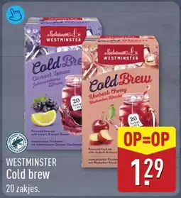 ALDI Westminster cold brew aanbieding