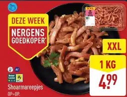 ALDI Shoarmareepjes aanbieding
