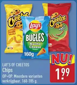 ALDI Lay's of cheetos chips aanbieding