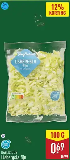 ALDI Daylicious ijsbergsla fijn aanbieding