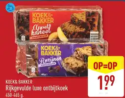 ALDI Koek & bakker rijkgevulde luxe ontbijtkoek aanbieding