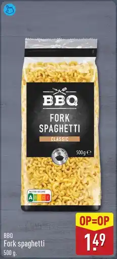 ALDI Bbq fork spaghetti aanbieding