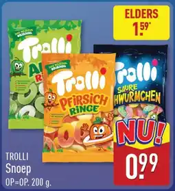 ALDI Trolli snoep aanbieding