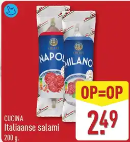 ALDI Cucina italiaanse salami aanbieding