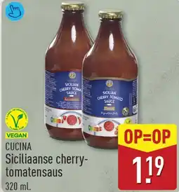 ALDI Cucina siciliaanse cherry tomatensaus aanbieding