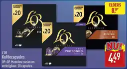 ALDI L'or koffiecapsules aanbieding