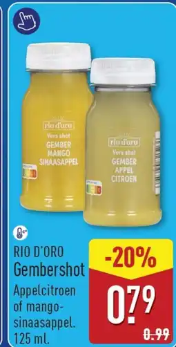 ALDI Rio d'oro gembershot aanbieding
