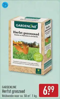 ALDI Gardenline herfst graszaad aanbieding