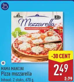 ALDI Mama mancini pizza mozzarella aanbieding