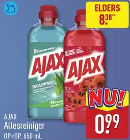 ALDI Ajax allesreiniger aanbieding