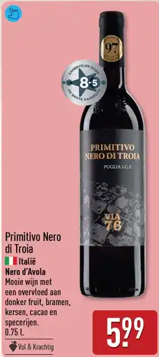 ALDI Primitivo nero di troia aanbieding