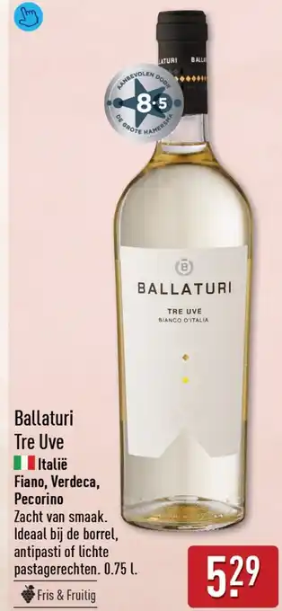 ALDI Ballaturi tre uve aanbieding