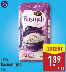 ALDI Sawa basmatirijst aanbieding