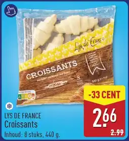 ALDI Lys de france croissants aanbieding