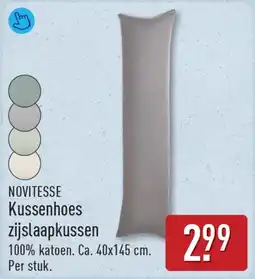 ALDI Novitesse kussenhoes zijslaapkussen aanbieding