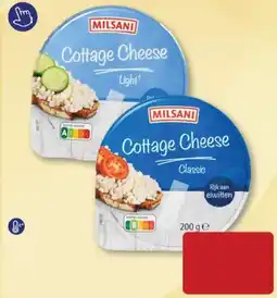 ALDI Milsani cottage cheese aanbieding