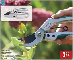 ALDI Gardenline snoeischaar aanbieding
