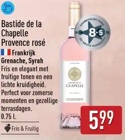 ALDI Bastide de la chapelle provence rosé aanbieding