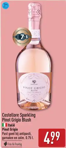 ALDI Costellore sparkling pinot grigio blush aanbieding