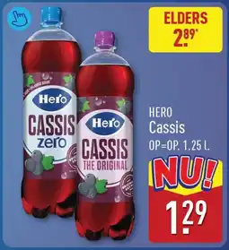 ALDI Hero cassis aanbieding