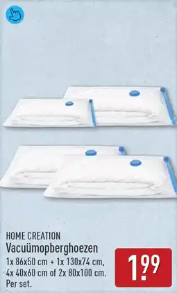 ALDI Home creation vacuümopberghoezen aanbieding