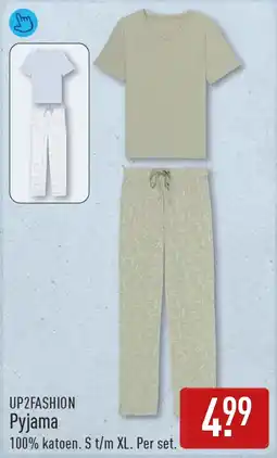 ALDI Up2fashion pyjama aanbieding