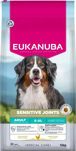 Pets Place Eukanuba Special Care Gevoelige Gewrichten - Hondenbrokken - Kip 12 kg aanbieding