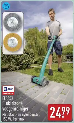 ALDI Ferrex elektrische voegenreiniger aanbieding