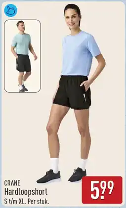 ALDI Crane hardloopshort aanbieding