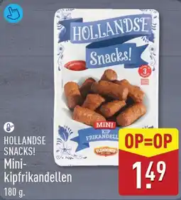 ALDI Hollandse Snacks Mini- kipfrikandellen aanbieding