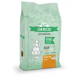 Pets Place Jarco Dog Natural Large Senior - Hondenbrokken - Kip 15 kg aanbieding
