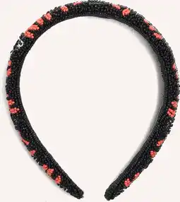 Wehkamp BECKSÖNDERGAARD Haaraccessoires Brombeere Slim Beaded Hairbrace Zwart aanbieding