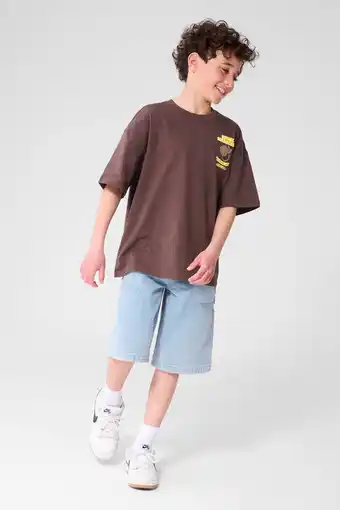 Wehkamp Shoeby T-shirt bruin aanbieding