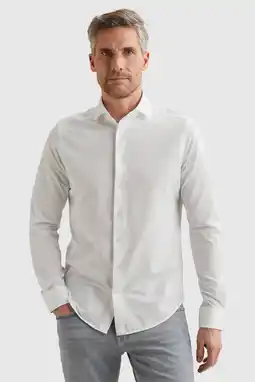 Wehkamp Vanguard regular casual overhemd wit aanbieding