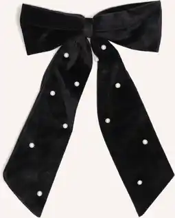 Wehkamp Notre-V Haaraccessoires Pearl Bow Zwart aanbieding