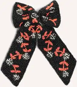 Wehkamp BECKSÖNDERGAARD Haaraccessoires Brombeere Beaded Bow Clip Zwart aanbieding